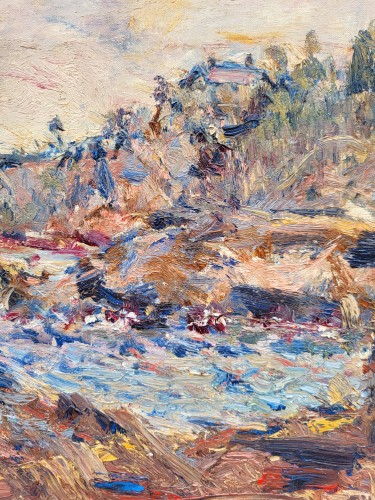 Paul KRON (1869-1936) - Bord de mer - Galerie Saint Martin