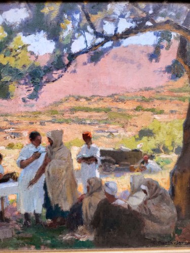 La poste mobile - Charles MARTIN-SAUVAIGO (1881-1970) - Galerie Saint Martin