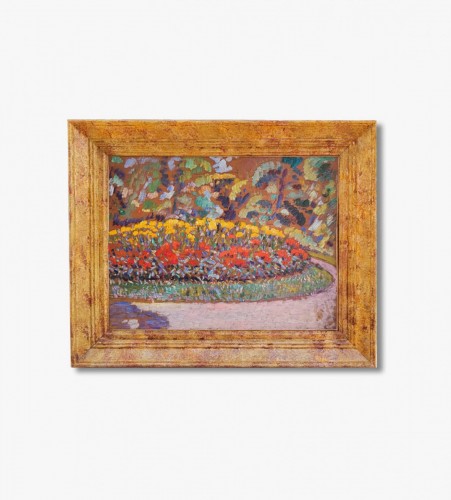 XXe siècle - Jardin ensoleillé par Augustin Carrera (1878-1952)