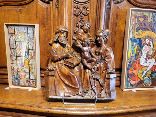 Sainte Famille - Allemagne début 15e siècle - Galerie Saint Martin
