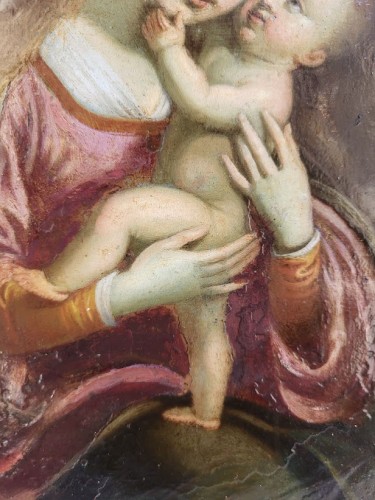 Vierge à l’Enfant, 17e - Galerie Saint Martin