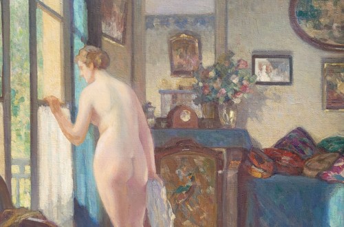 Nu à la fenêtre - Henri Morisset (1870-1956) - 