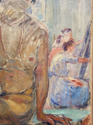 Vue d’atelier - Suzanne DINKES (1895-1984) - Galerie Saint Martin