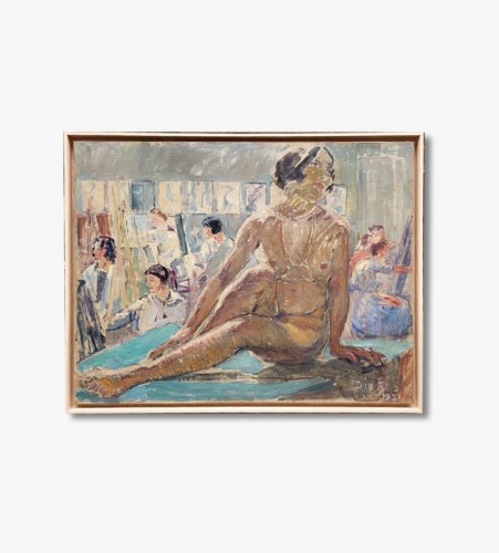 Vue d’atelier - Suzanne DINKES (1895-1984) - 