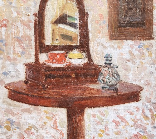 Tableaux et dessins  - Le Guéridon, daté 1927 - Louis Thévenet (1874–1930)