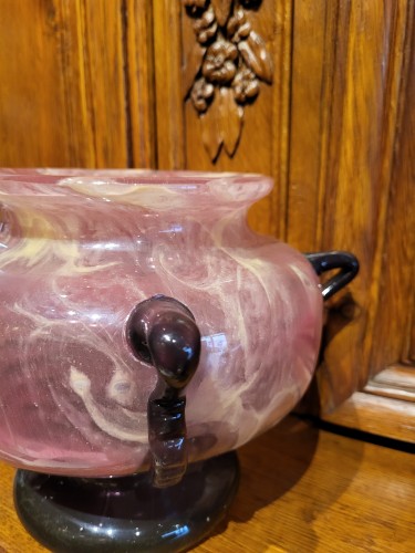 Vase en pâte de verre par Schneider - Galerie Saint Martin