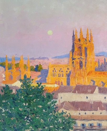 Burgos Cathedral - Maurice Chabas (1862-1947) - 