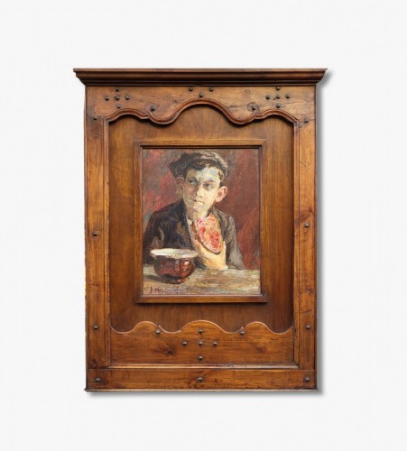 Antiquités - Jeune garçon à la tartine - Jeanne MALIVEL (1895-1926)