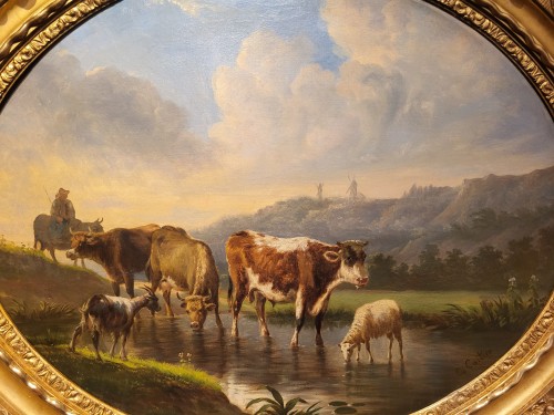 Country scenes - Victor Emile CARTIER (1811-1866) - Paintings & Drawings Style 