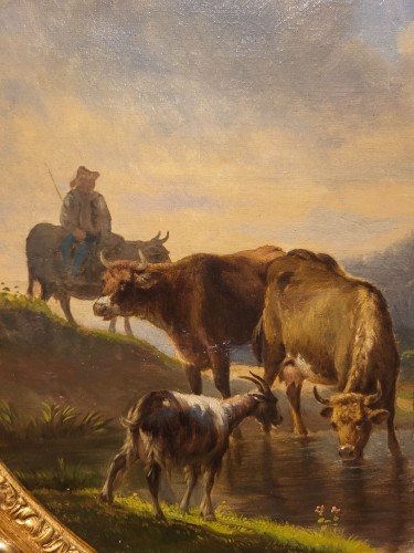 Country scenes - Victor Emile CARTIER (1811-1866) - 