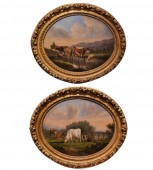 Scènes champêtres - Victor Emile CARTIER (1811-1866)