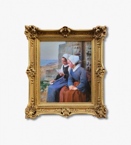  - Young Breton women - Henri Royer (1869-1938)