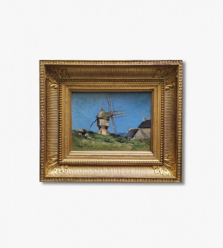 Le moulin normand - Antoine GUILLEMET (1841-1918) - Galerie Saint Martin