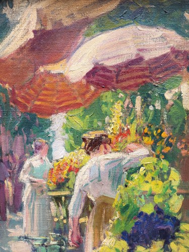 Paintings & Drawings  - Florists - Claudio Castelucho Diana (1870-1927)