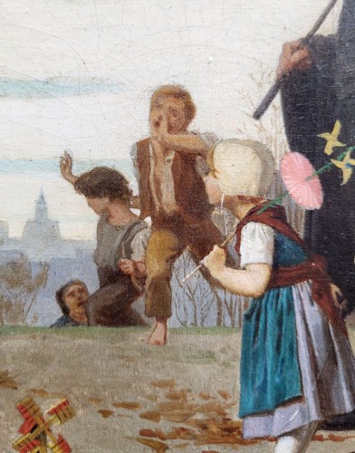 19th century - Comedia del arte - Anatole Lambron des Piltières (1838- 1898)