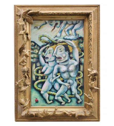Adam et Eve chassé du paradis par Pierre Preneron