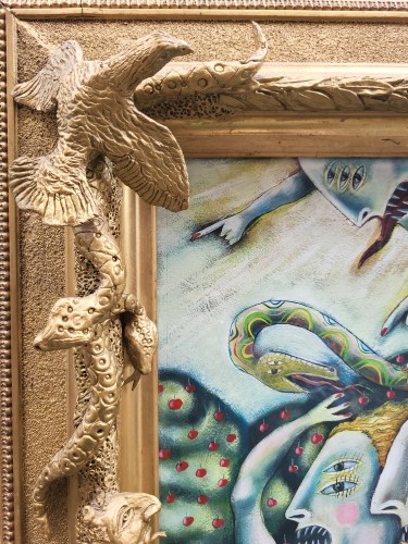 Adam et Eve chassé du paradis par Pierre Preneron - 