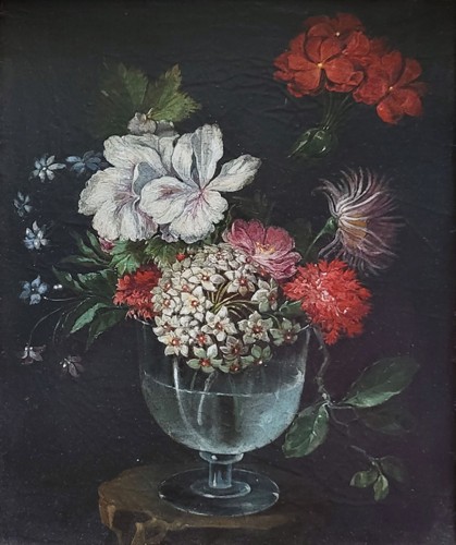 Paintings & Drawings  - Floral still life, 18th century
