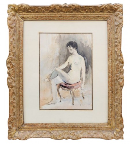  Seated Nude - Paul BELMONDO (1898-1982)