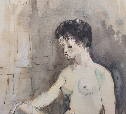 Paintings & Drawings  -  Seated Nude - Paul BELMONDO (1898-1982)
