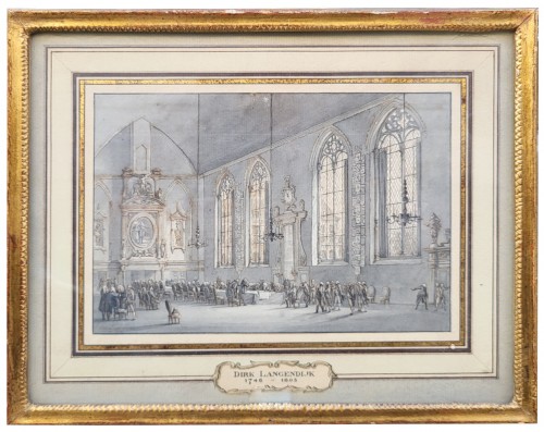 Pair of Drawings - Dirk Langendijk (1748–1805) - Paintings & Drawings Style 