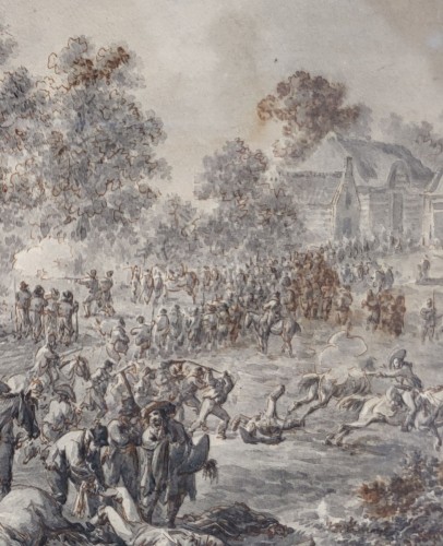Antiquités - Pair of Drawings - Dirk Langendijk (1748–1805)