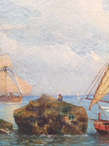 19th century - The Portuguese Coasts - Tony François de Bergue (1820?–?1893)