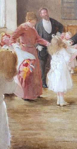 La visite du ministre Maurice Bertaux by Ernest Jean DELAH - 