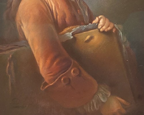 The Young Student after Francois-Hubert DROUAIS 19th century - 