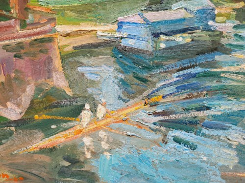Bord de marne - André PLANSON (1898-1981) - Galerie Saint Martin
