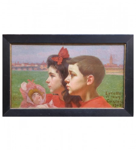 Les enfants de l'artiste - Georges Castex (1860-1943)