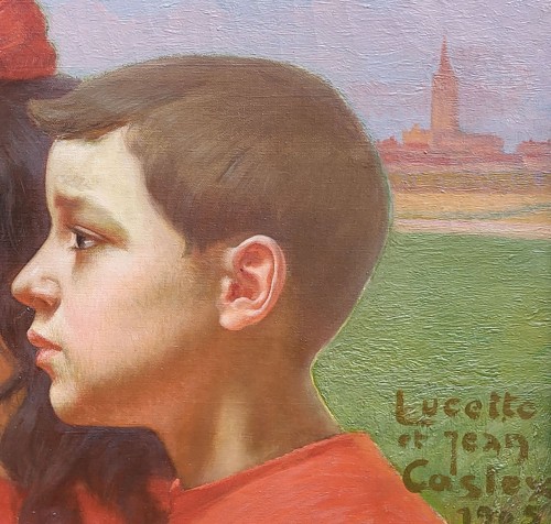 Les enfants de l'artiste - Georges Castex (1860-1943) - 
