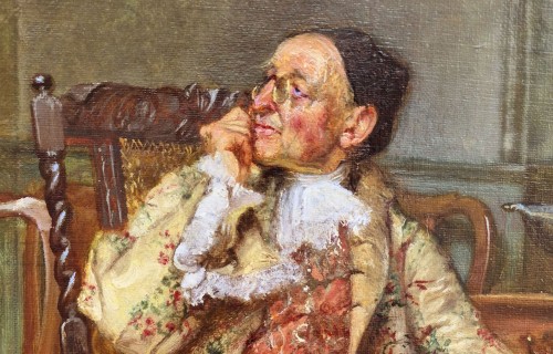 Antiquités - The Country Cousin - Edgar BUNDY (1862-1922)