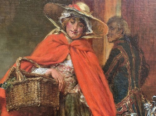Antiquités - The Country Cousin - Edgar BUNDY (1862-1922)