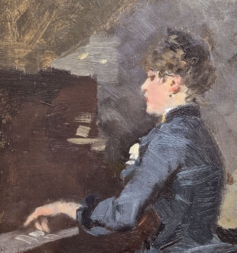 The Pianist - Jules CHERET (1836-1932) - 