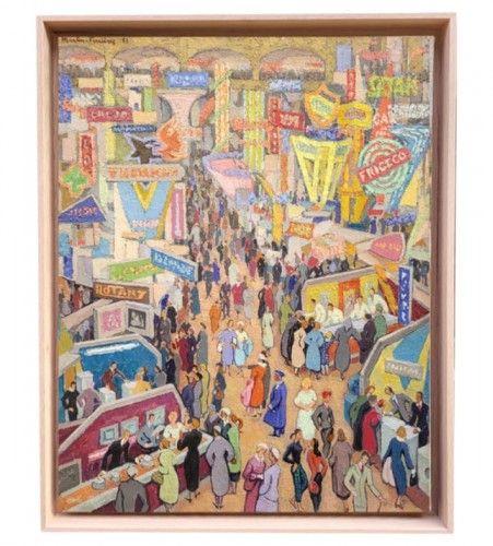 Jac Martin-Ferrières (1893-1972), Le Salon des arts ménagers, 1957