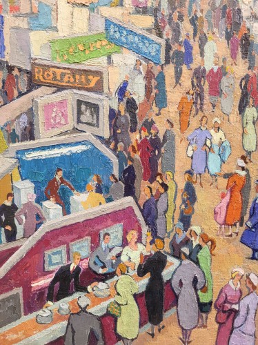 20th century - Jac Martin-Ferrières (1893-1972), Le Salon des arts ménagers, 1957