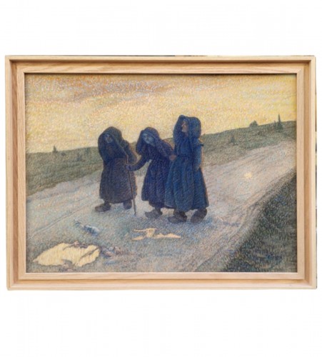 End of the day by Joseph Bernard Artigue (1859-1936)