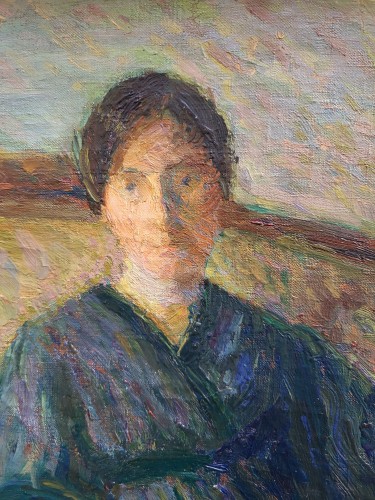 La lecture par Henri Martin (1860-1943) - 