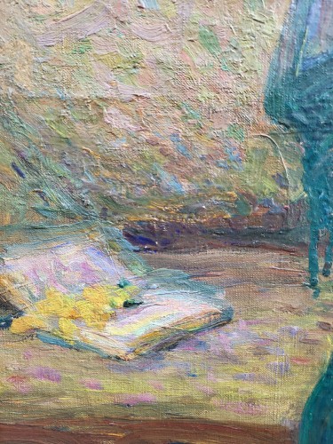 20th century - La lecture par Henri Martin (1860-1943)
