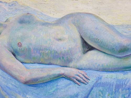 Sleeping Nude, 1911 by Augustin Carrera (1878-1952) - 