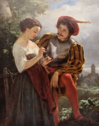 The Lovers - Charles Louis Müller (1815-1892)