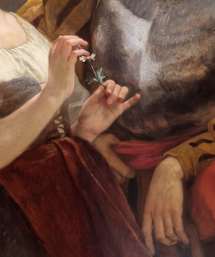 19th century - The Lovers - Charles Louis Müller (1815-1892)