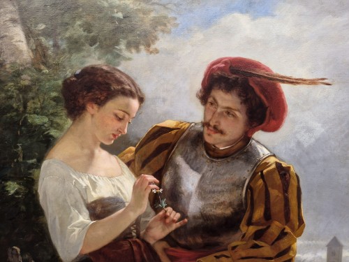 The Lovers - Charles Louis Müller (1815-1892) - 