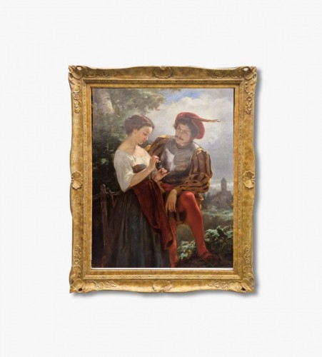 Antiquités - The Lovers - Charles Louis Müller (1815-1892)