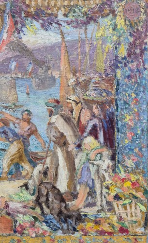 Paintings & Drawings  - Syria 1918 - Edmond Tapissier (1861-1943)