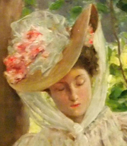 Paintings & Drawings  - Woman reading  - Clovis DIDIER  (1858-1939)