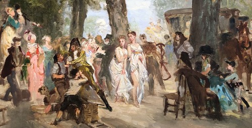 Prudent Louis LERAY (1820-1879) - Fêtes incroyables et merveilleuses - Galerie Saint Martin