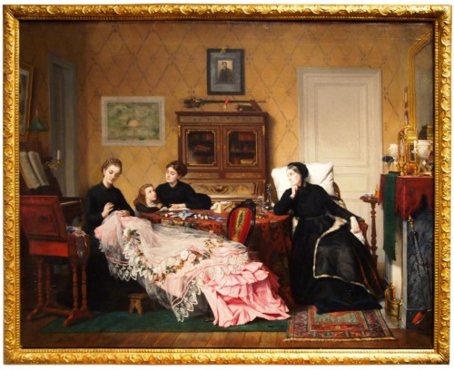 Couturières - Jules Hyppolyte RAVEL (1826-1898)
