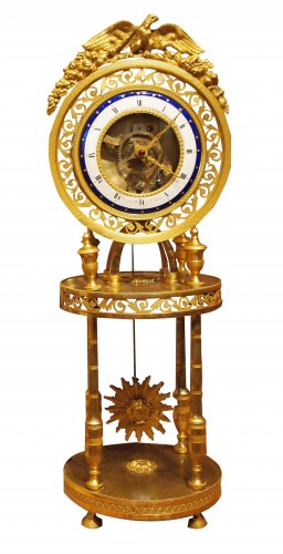 Skeleton clock signed BERGMILLER à Paris